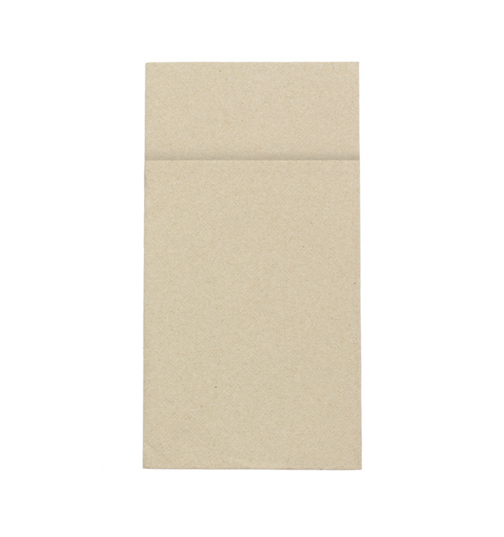 Cutlery Pocket Fold Napkin de Papel Eco 40x40cm (960 Units)