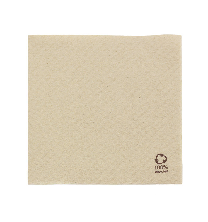 Paper Napkin Eco-Friendly Embossed  30x30cm 1 Layer (100 Units)