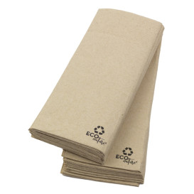 Cutlery Pocket Fold Napkin de Papel Eco 32x40cm (30 units) 