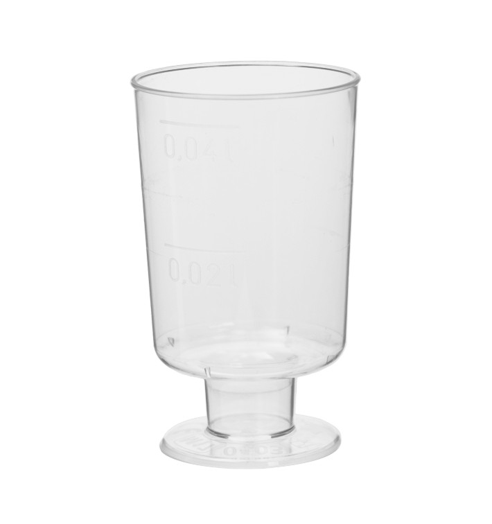 Plastic Stemmed Glass Liquor 40ml (1.400 Units)