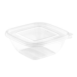 Plastic Lid PET for Plastic Bowl Flat 175x175mm (300 Units)