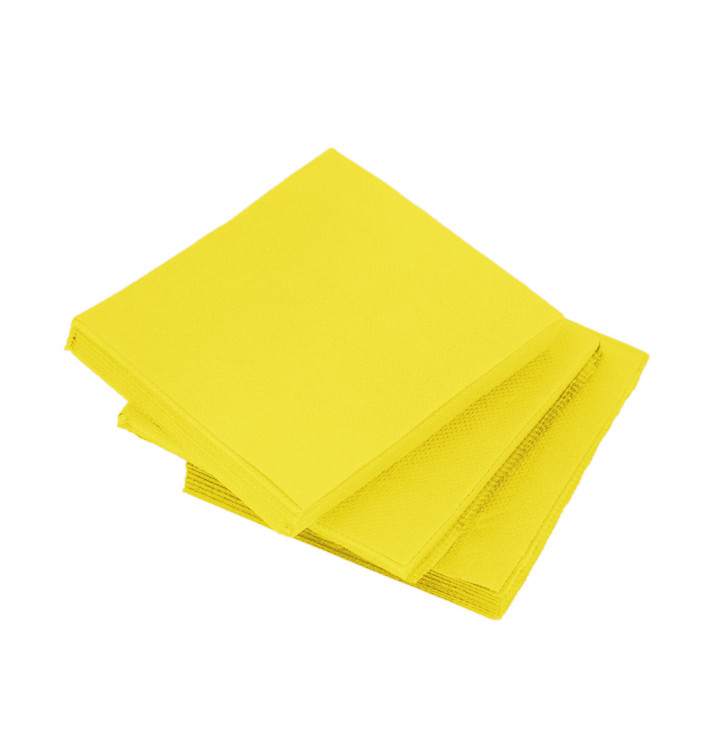 Paper Napkin Micropoint Yellow 20x20cm 2C (90 Units)  