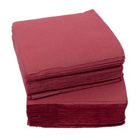 Paper Napkin Micropoint Burgundy 20x20cm 2C (2.400 Units)