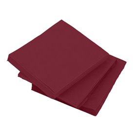 Paper Napkin Micropoint Burgundy 20x20cm 2C (100 Units)  