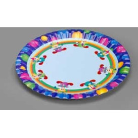Paper Plate Clown Design 23cm (504 Units)
