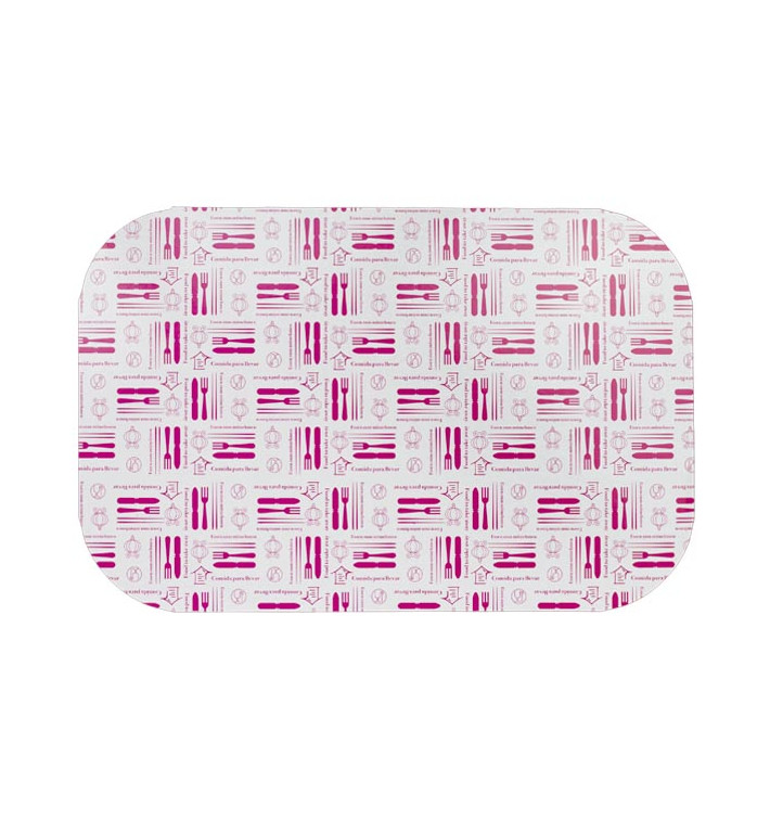 Paper Lid for Foil Pan "15 Cannelloni" 1500 ml (100 Units)  