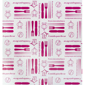 Paper Lid for Foil Pan "15 Cannelloni" 1500 ml (500 Units)