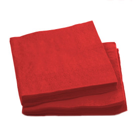 Paper Napkin Red 20x20cm (100 Units)  