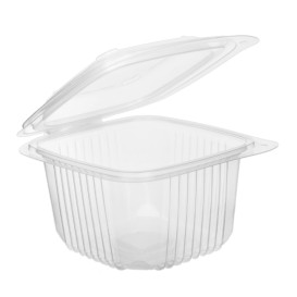 Plastic Container Microwave PP Transparente 375ml 12,3x11,4cm (50 Units) 