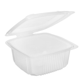 Plastic Container Microwave PP Transparente 830ml 15,8x15,5cm (300 Units)