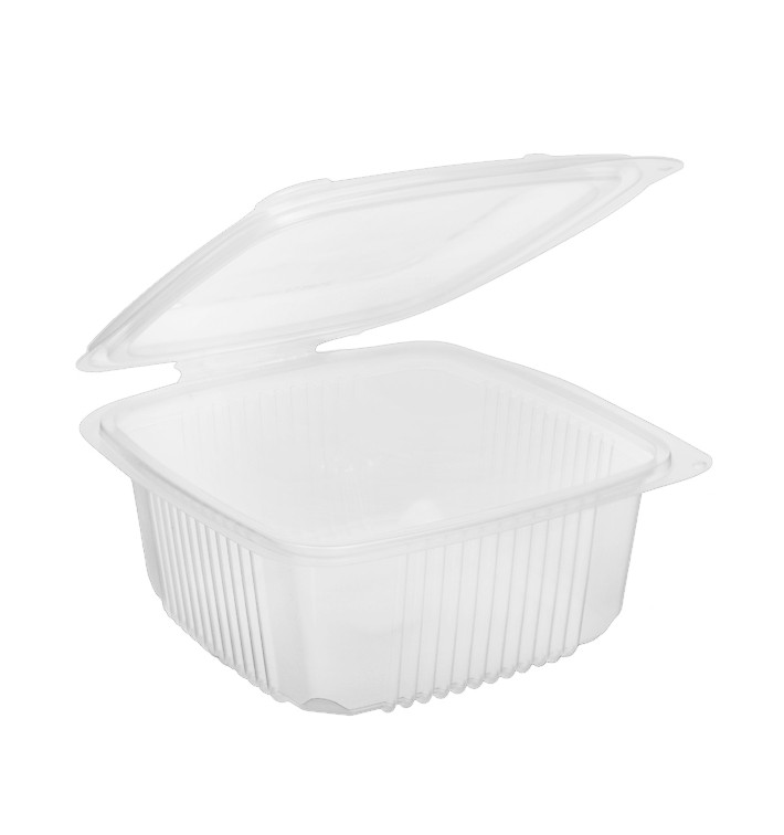 Plastic Container Microwave PP Transparente 830ml 15,8x15,5cm (300 Units)