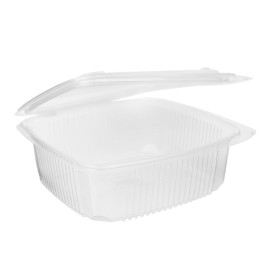 Plastic Container Microwave PP Transparente 1200ml 19,0x18,5cm (300 Units)