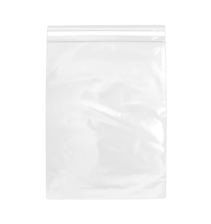 Plastic Bags Adhesive Flap CPP G160 30x40cm (100 Units)  