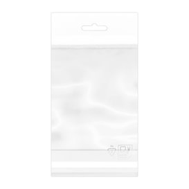 Plastic Bag Adhesive Flap Euroslot 10x15cm G-160 (1000 Units)