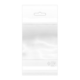 Plastic Bag Adhesive Flap Euroslot 7x10cm G-160 (1000 Units)