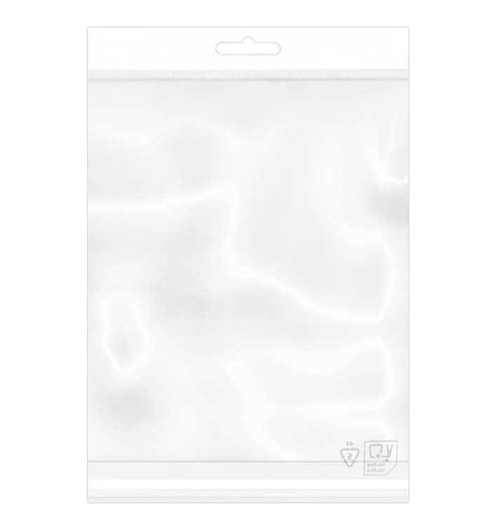 Plastic Bag Adhesive Flap Euroslot 27x36cm G-160 (100 Units)  