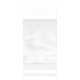 Plastic Bag Adhesive Flap Euroslot 8,5x14cm G-160 (100 Units)  
