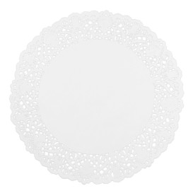 Paper Lace Doilie "Litos" White Ø28cm (250 Units)  