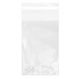 Plastic Bag with Adhesive Flap Cellophane 8x12cm G-160 (1000 Units)