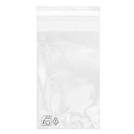 Plastic Bag with Adhesive Flap Cellophane 10x15cm G-160 (100 Units)  