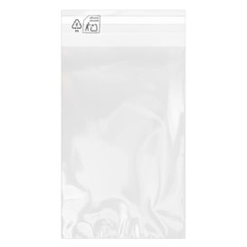 Plastic Bag with Adhesive Flap Cellophane 12x18cm G-160 (100 Units)  