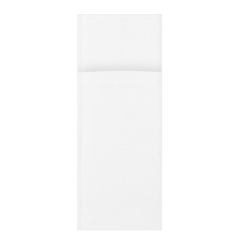 Pocket Fold Paper Napkins White 30x40cm (30 units) 