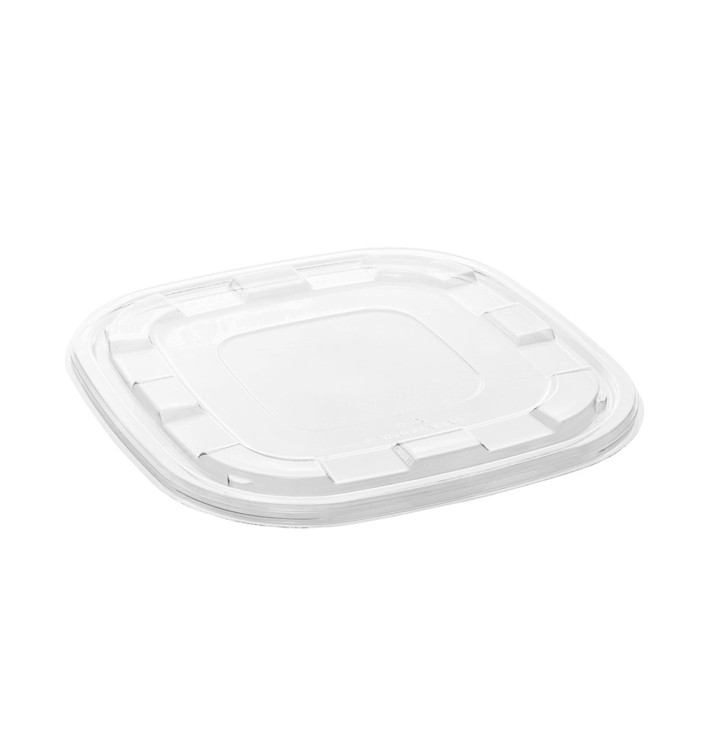 Plastic Lid PET for Bowl Clear 36x36cm (25 Units)