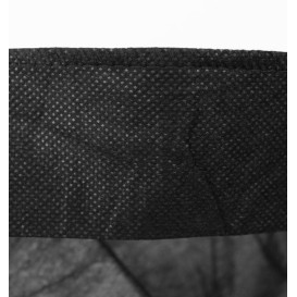 Disposable Lab Coat "Kimono" "TST" PP Black XL (100 Units)