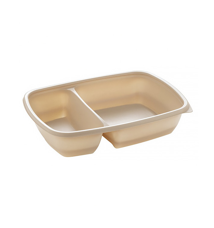 Plastic Deli Container PP 2C Cream 900ml 23x16,5x5cm (300 Units)