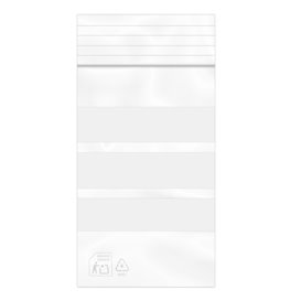 Plastic Zip Bag Seal top Write-On Block 4x6cm G-200 (1000 Units)