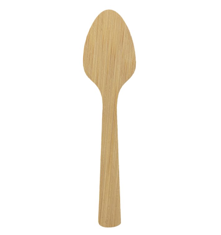 Bamboo Teaspoon 9cm (100 Units)