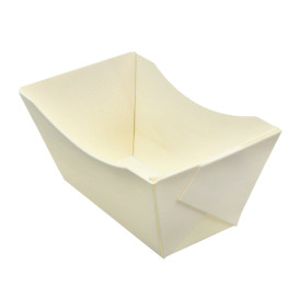 Woolen Food Boat Tray 320ml 13,3x7,5cm (144 Units)