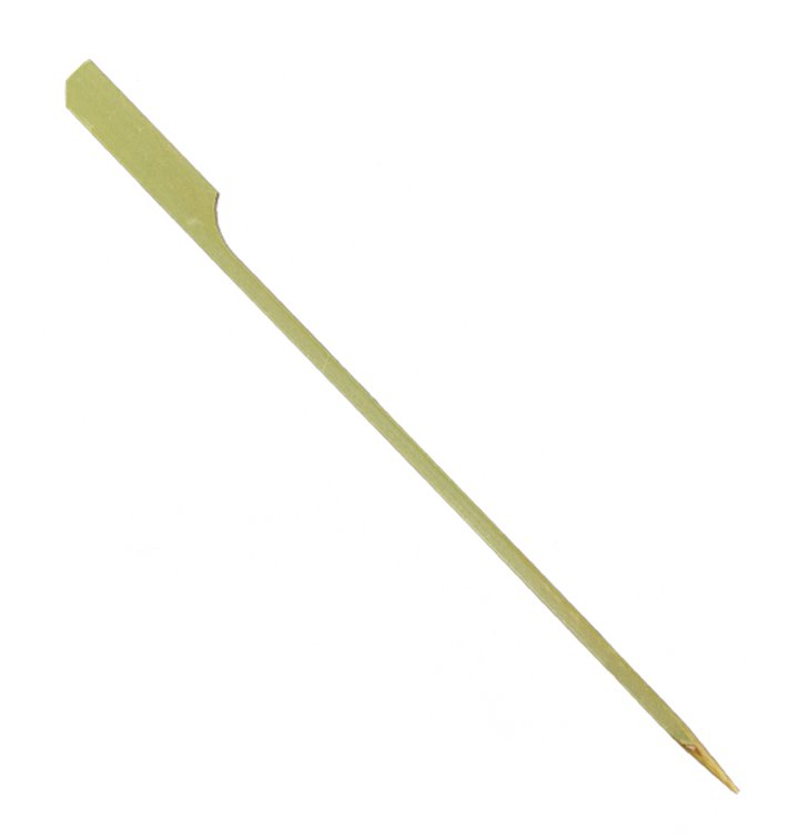 Natural Green Bamboo Golf Skewer 18cm (100 Units)  