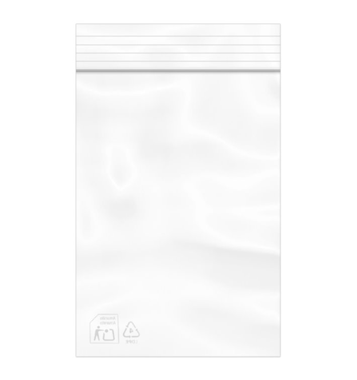 Plastic Zip Bag Seal top 7x10cm G-200 (100 Units)  