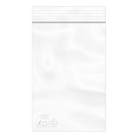 Plastic Zip Bag Seal top 8x12cm G-200 (1000 Units)