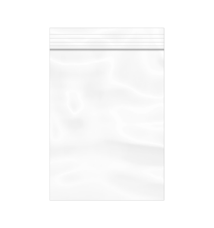 Plastic Zip Bag Seal top 12x18cm G-200 (100 Units)  