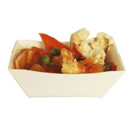 Woolen Food Boat Tray 140ml 11x7cm (24 Units)