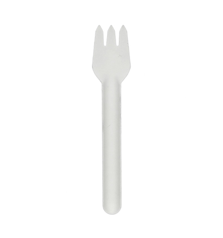 Sugarcane Fork White 16cm (1.000 Units)