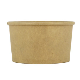 Kraft Cardboard Sauce Cup 50ml Ø6,3cm (1.000 Units)