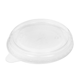 Transparent PET Lid for Sauce Cup 75 and 100ml Ø7,cm (1.000 Units)
