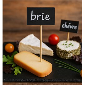 Bamboo Food Pick with Board 9cm (1.000 Units)