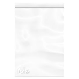 Plastic Zip Bag Seal top 25x35cm G-200 (100 Units)  