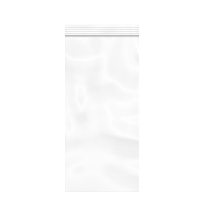 Plastic Zip Bag Seal top 14x30cm G-300 (100 Units)