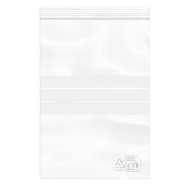 Plastic Zip Bag Seal top Write-On Block 20x30cm G-200 (100 Units)  