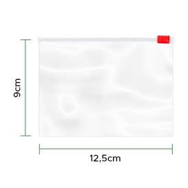 Plastic Bag Slider Zipper G250 12,5x9cm (100 Units)  