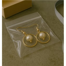 Plastic Zip Bag Seal top 11x11cm G-200 (1000 Units)