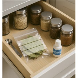 Plastic Zip Bag Seal top Write-On Block 10x15cm G-200 (100 Units)  