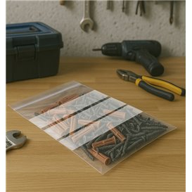 Plastic Zip Bag Seal top Write-On Block 16x22cm G-200 (1000 Units)