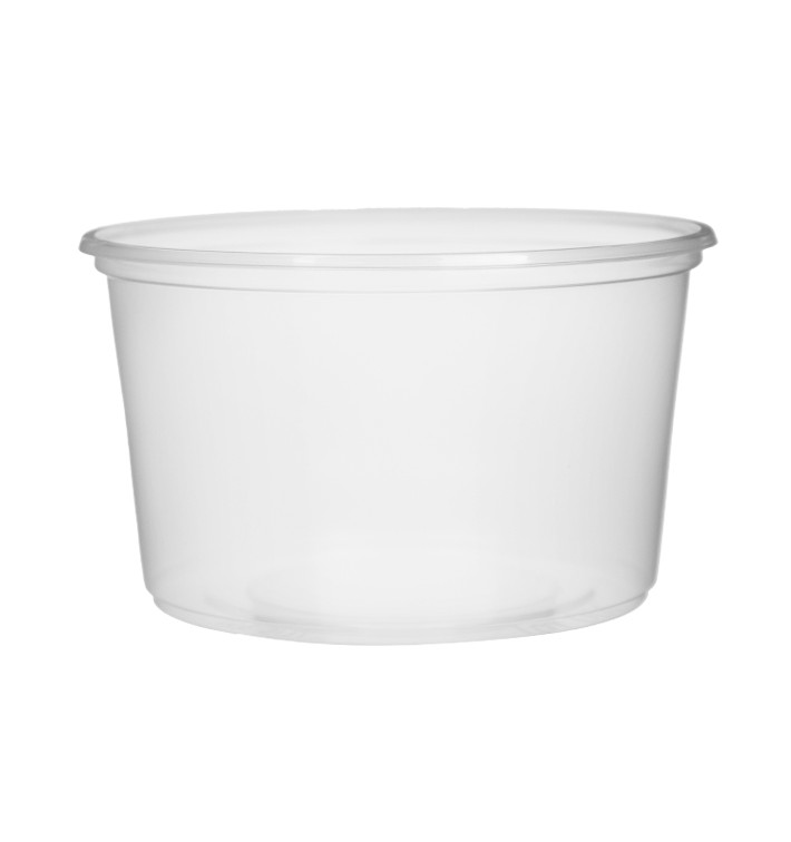 Plastic Deli Container Clear PP 300ml Ø10,5cm (1.000 Units)