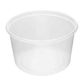 Plastic Deli Container Clear PP 300ml Ø10,5cm (1.000 Units)